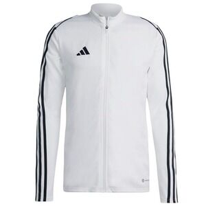 Adidas Mens XLT Big & Tall 3-Stripes Full Zip Track Jacket White Black JN6491